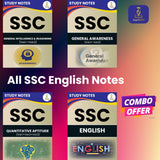 SSC English Notes